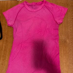 Two Lululemon workout tees